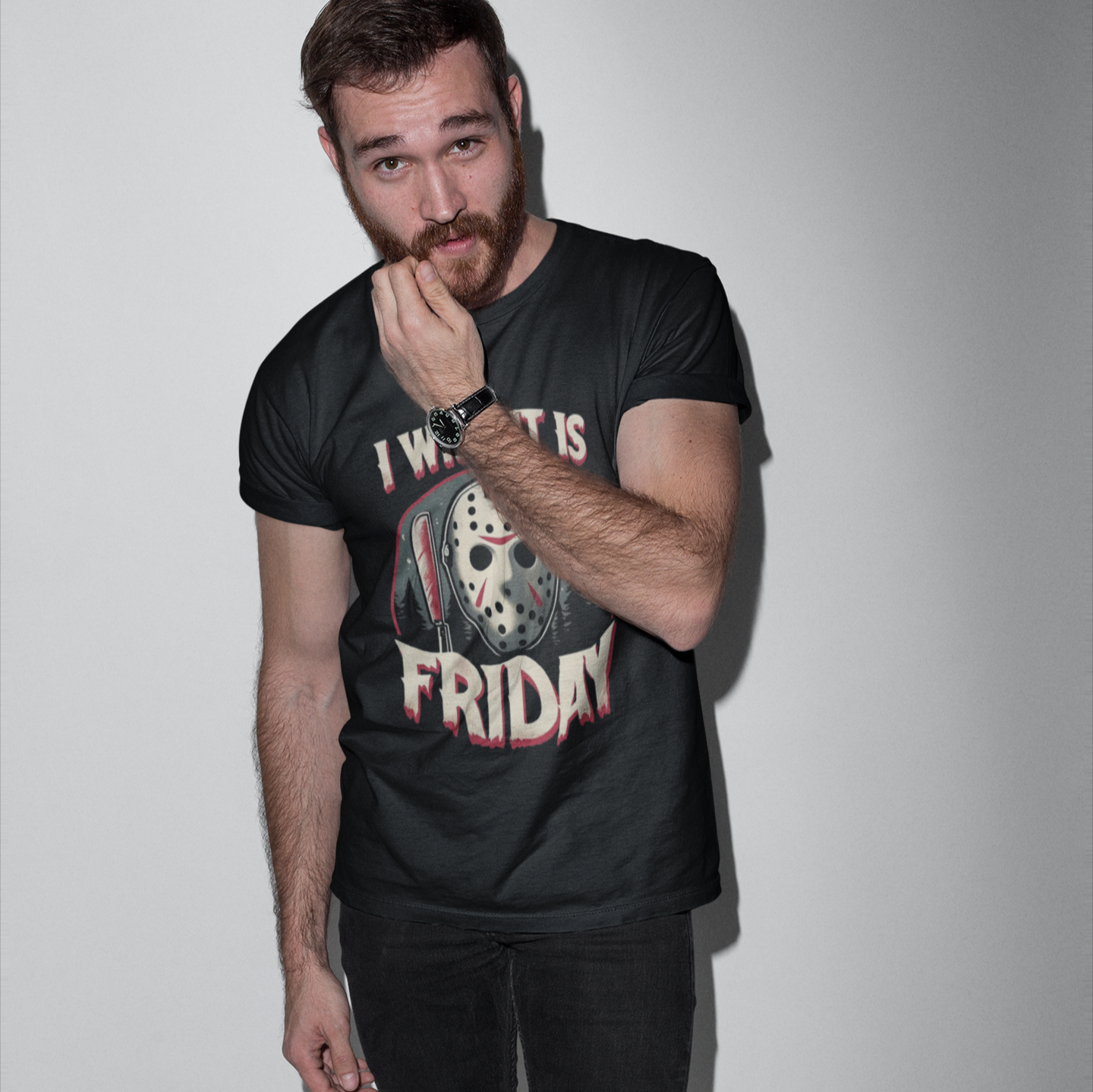 Unisex t-shirt Jason Voorhees Friday the 13th I wish it was Friday