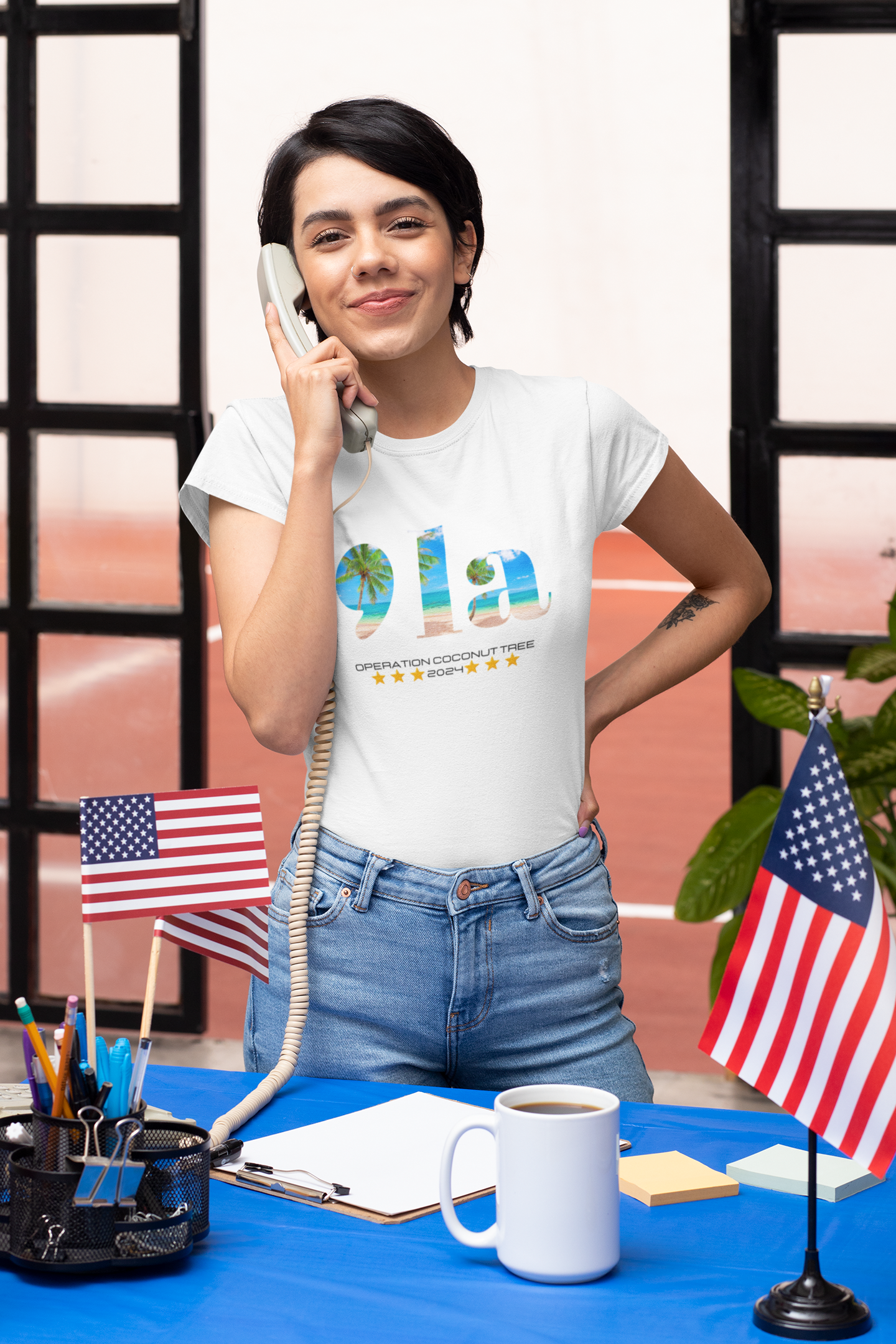 Comma la Operation Coconut Unisex t-shirt, Kamala Harris for president, voter election t-shirt