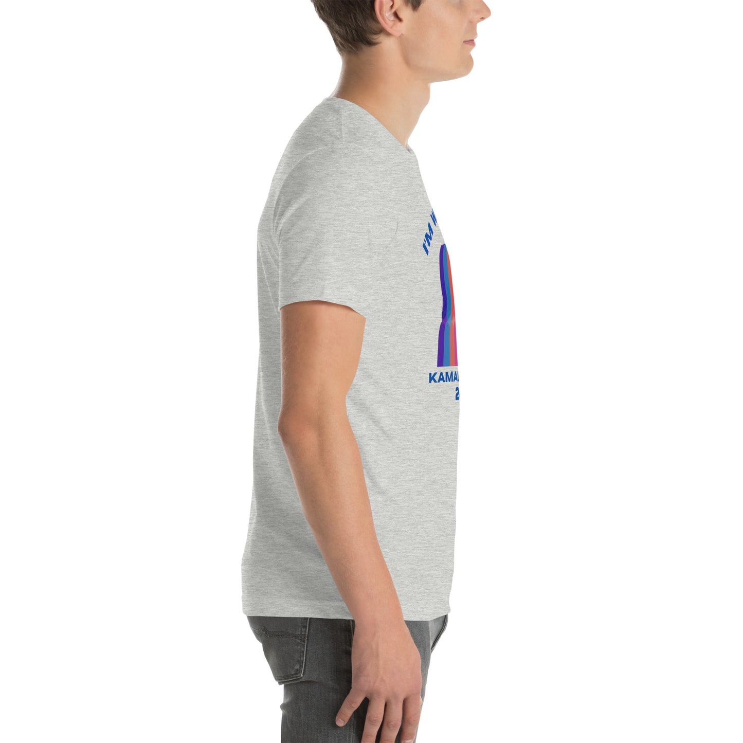 Kamala Harris Multicolor I'm WIth Her Unisex t-shirt