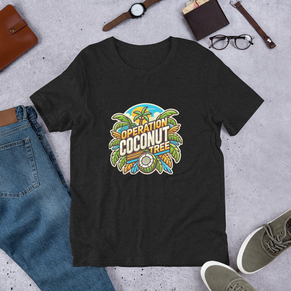 Operation Coconut Tree Kamala Harris support rally Unisex t-shirt