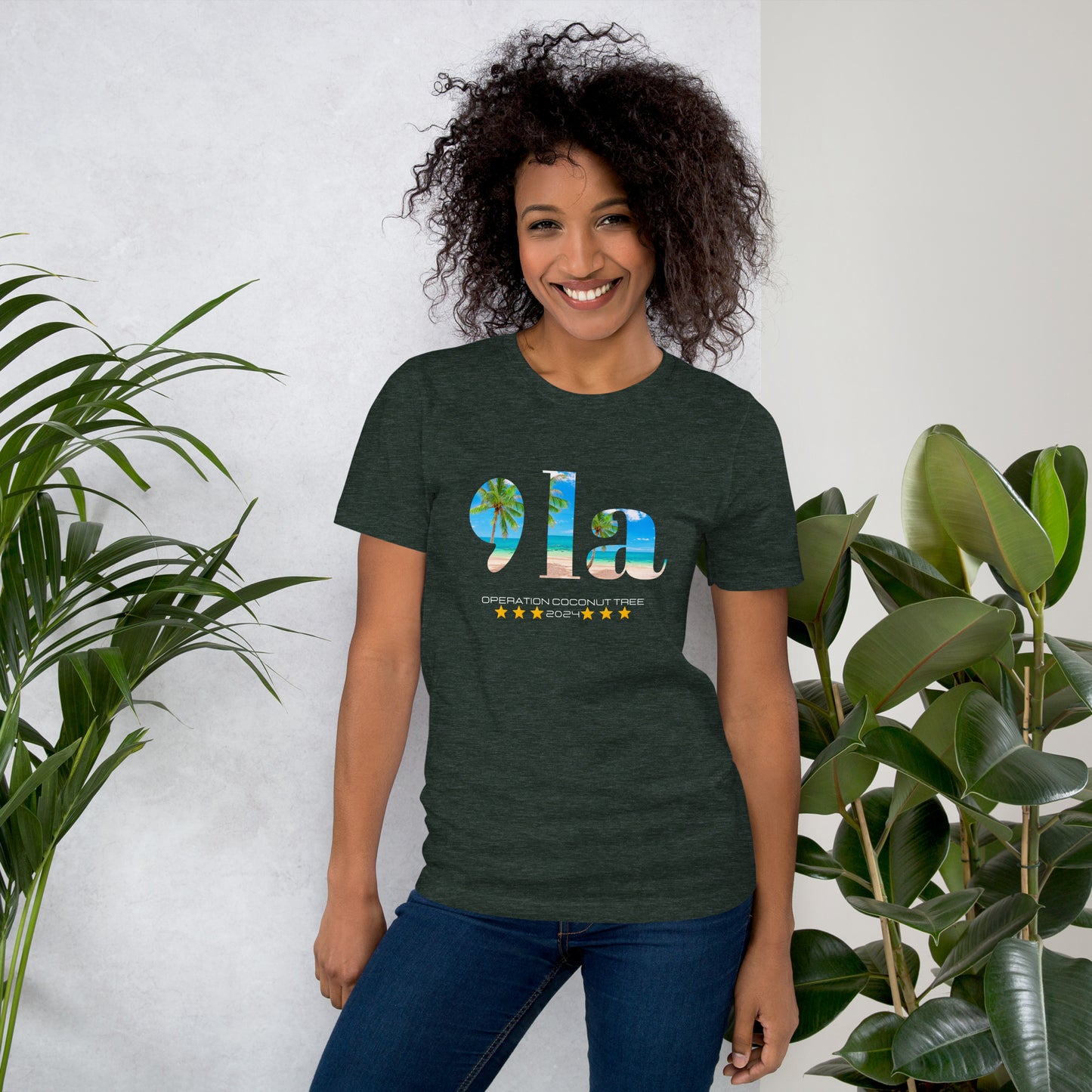 Comma la Operation Coconut Unisex t-shirt, Kamala Harris for president, voter election t-shirt