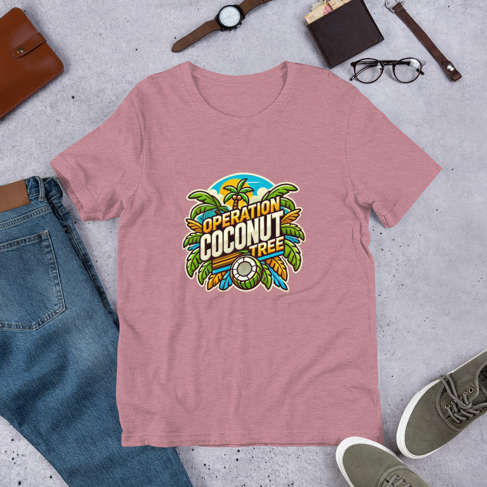 Operation Coconut Tree Kamala Harris support rally Unisex t-shirt