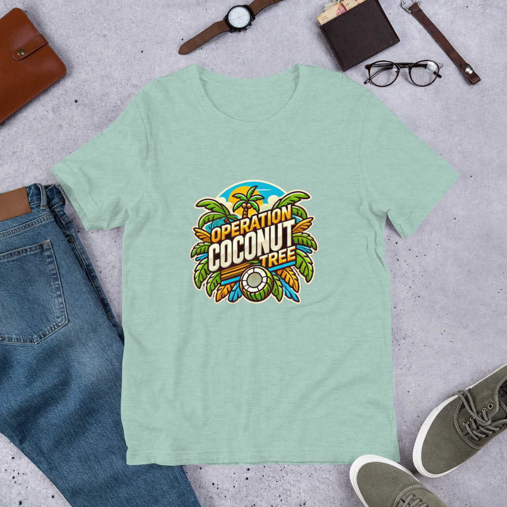 Operation Coconut Tree Kamala Harris support rally Unisex t-shirt