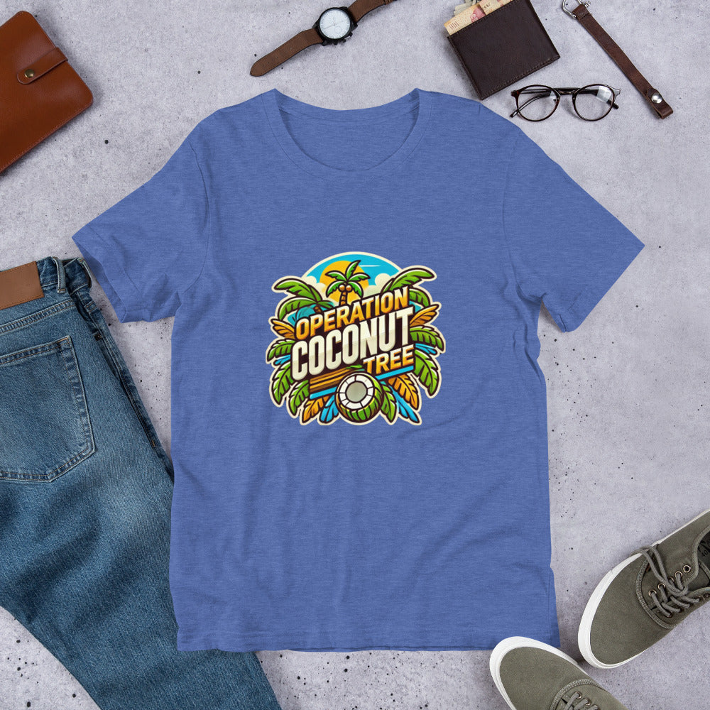 Operation Coconut Tree Kamala Harris support rally Unisex t-shirt