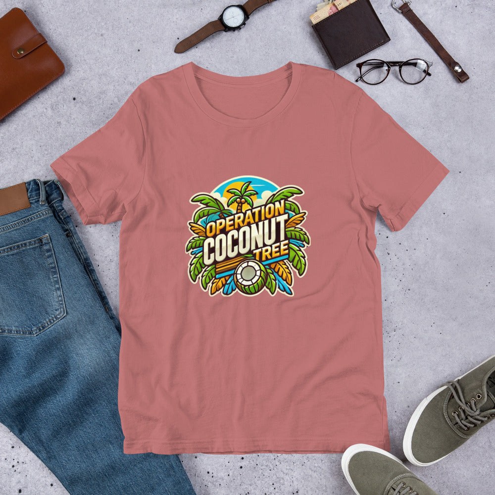 Operation Coconut Tree Kamala Harris support rally Unisex t-shirt