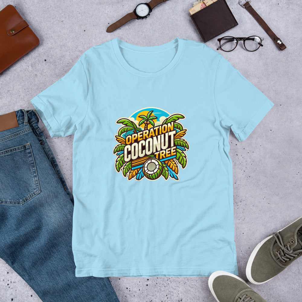 Operation Coconut Tree Kamala Harris support rally Unisex t-shirt