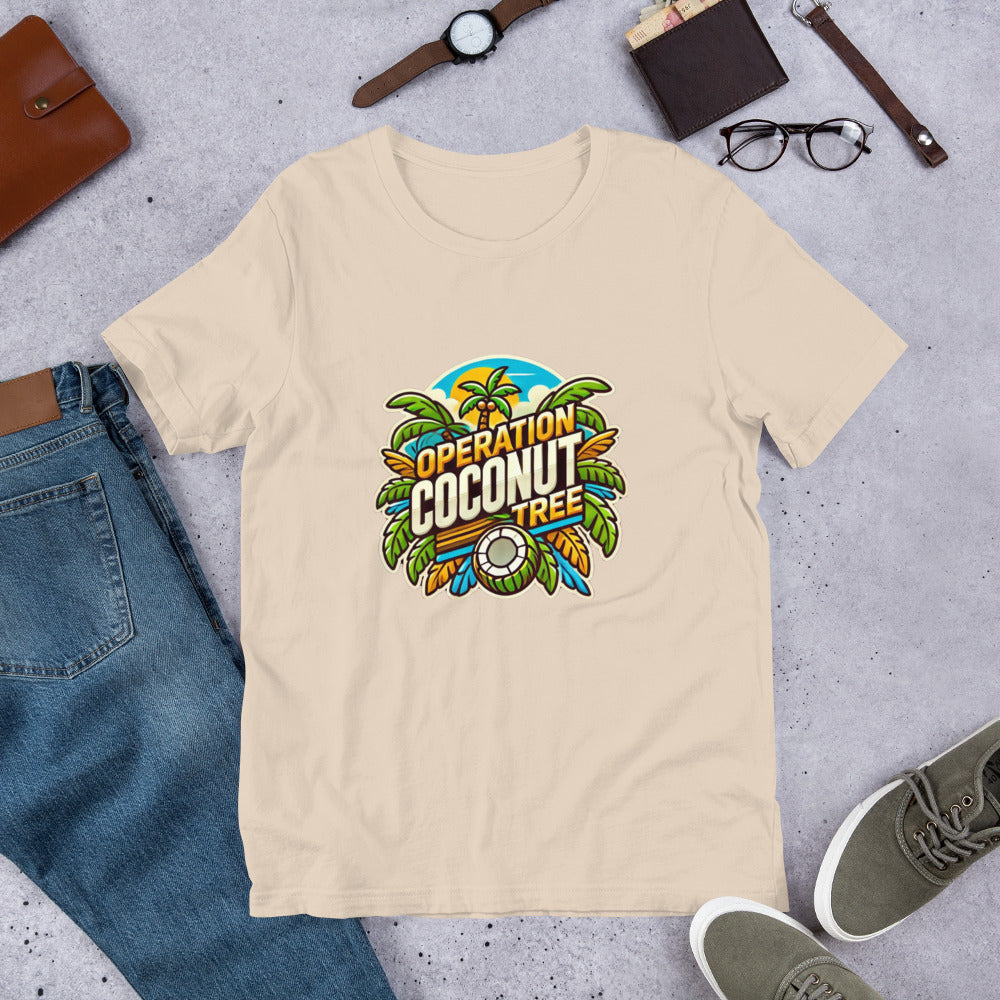 Operation Coconut Tree Kamala Harris support rally Unisex t-shirt
