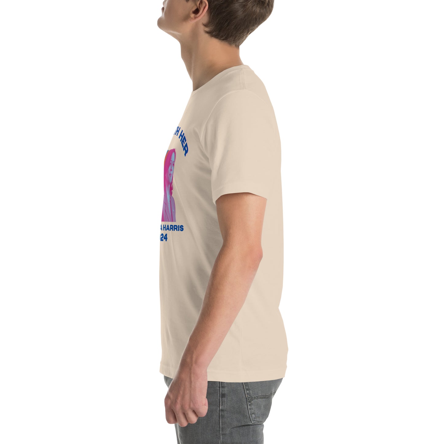 Kamala Harris Multicolor I'm WIth Her Unisex t-shirt