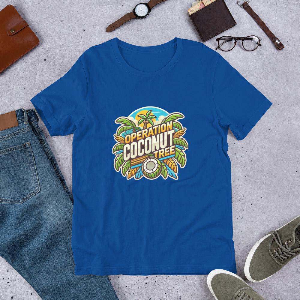 Operation Coconut Tree Kamala Harris support rally Unisex t-shirt