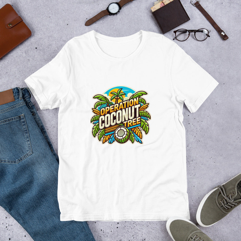 Operation Coconut Tree Kamala Harris support rally Unisex t-shirt