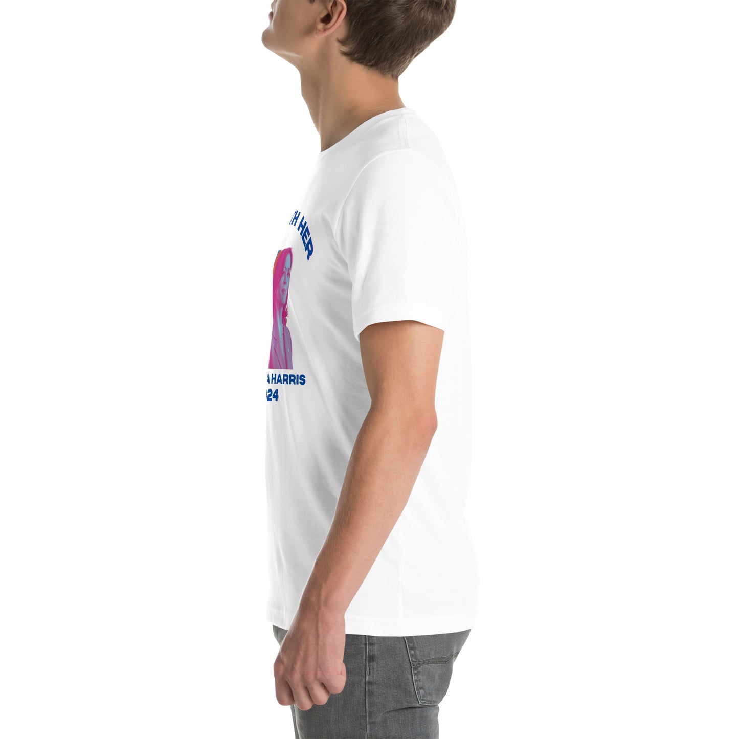 Kamala Harris Multicolor I'm WIth Her Unisex t-shirt