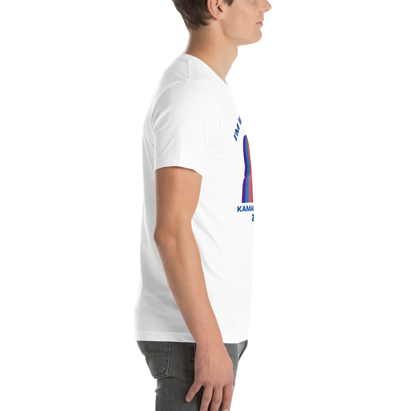 Kamala Harris Multicolor I'm WIth Her Unisex t-shirt