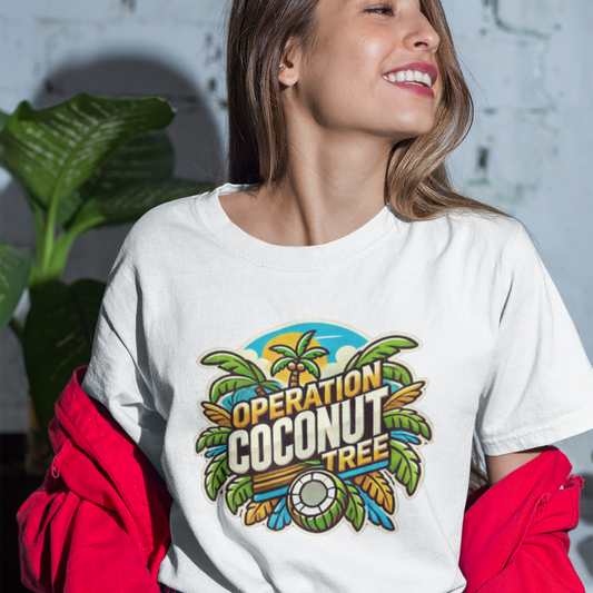 Operation Coconut Tree Kamala Harris support rally Unisex t-shirt