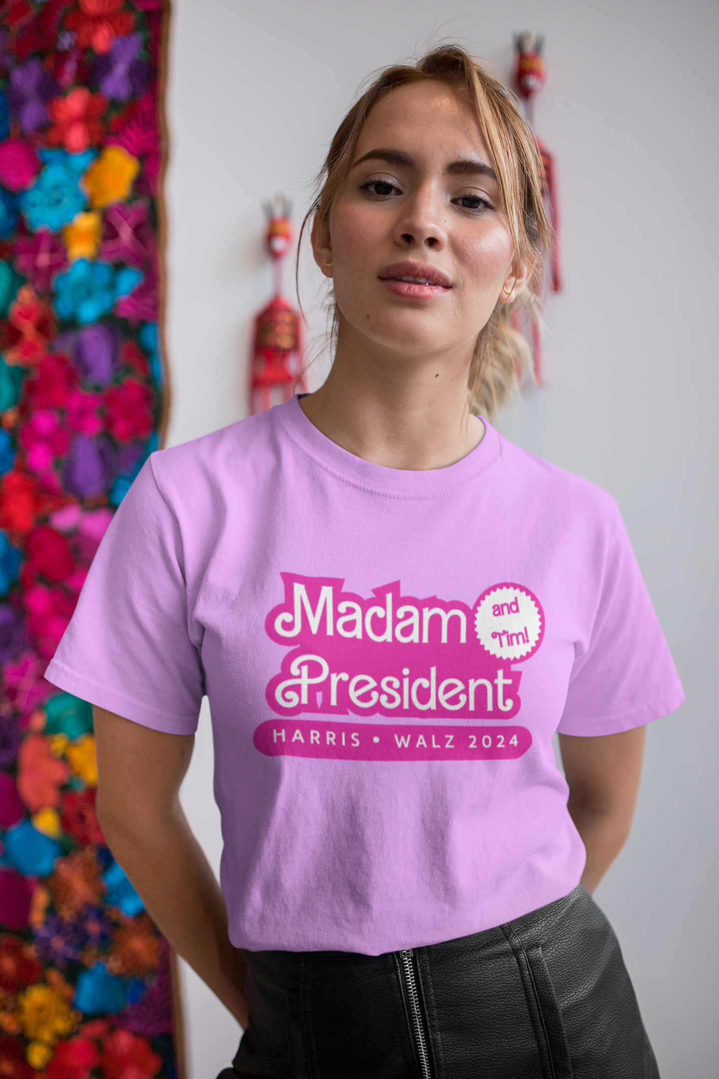 Madam President Unisex t-shirt Kamala Harris Tim Walz