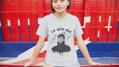 Kamala Harris I'm With Her Unisex t-shirt graffiti style