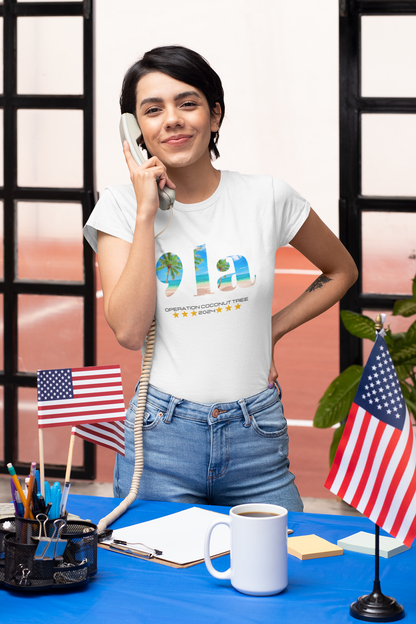 Comma la  Operation Coconut Unisex t-shirt, Kamala Harris for president, voter election t-shirt