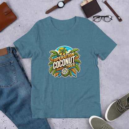 Operation Coconut Tree Kamala Harris support rally Unisex t-shirt