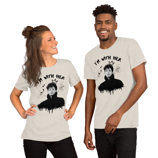 Kamala Harris I'm With Her Unisex t-shirt graffiti style