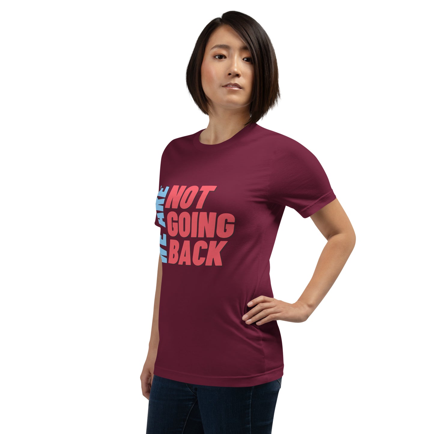 We are Not Going Back Kamala Harris Tim Walz Unisex t-shirt