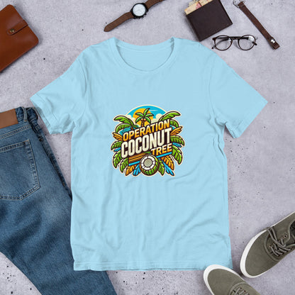 Operation Coconut Tree Kamala Harris support rally Unisex t-shirt